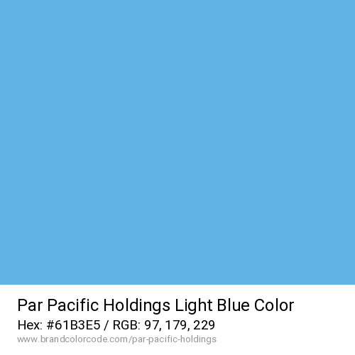 Par Pacific Holdings's Light Blue color solid image preview