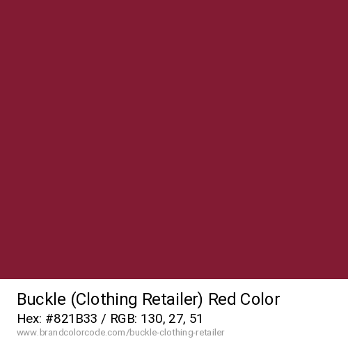 Buckle (Clothing Retailer)'s Red color solid image preview