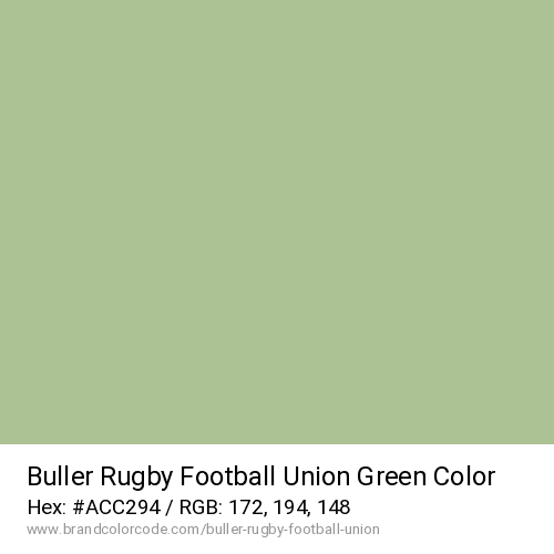 Buller Rugby Football Union's Green color solid image preview