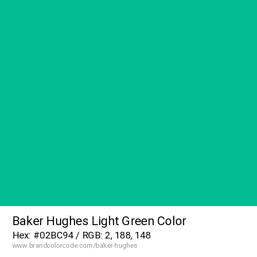 Baker Hughes's Light Green color solid image preview