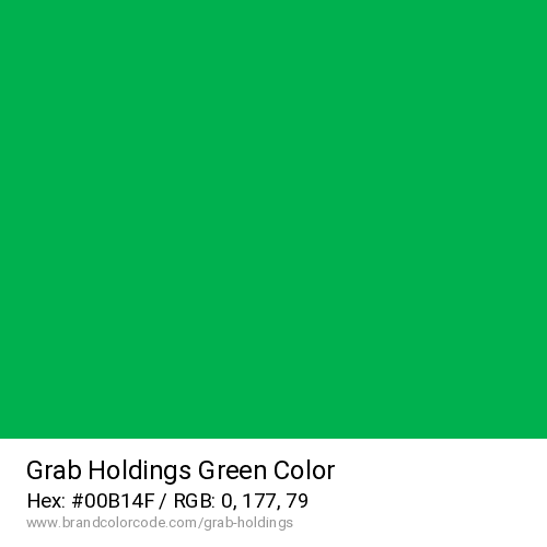 Grab Holdings's Green color solid image preview