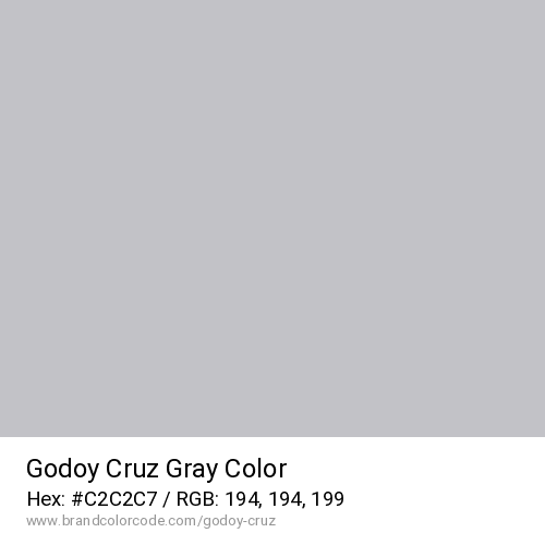 Godoy Cruz's Gray color solid image preview
