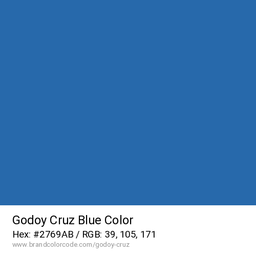 Godoy Cruz's Blue color solid image preview