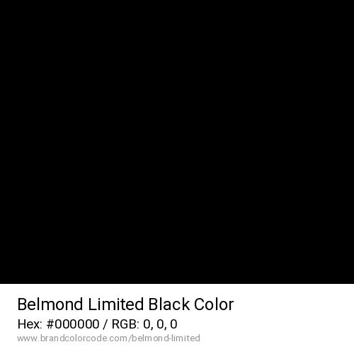 Belmond Limited's Black color solid image preview