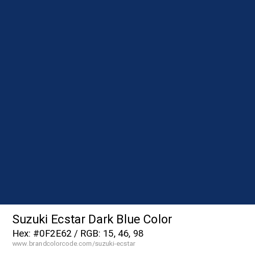 Suzuki Ecstar's Dark Blue color solid image preview