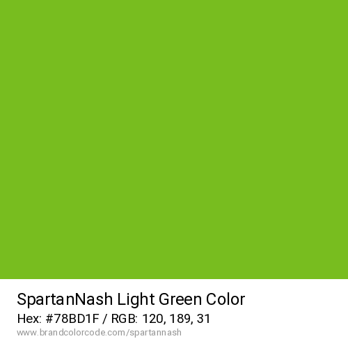 SpartanNash's Light Green color solid image preview