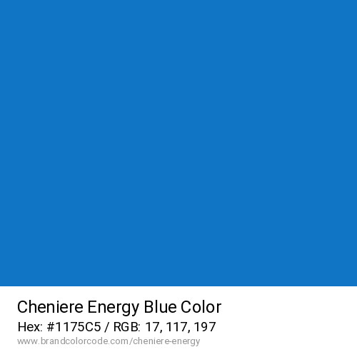Cheniere Energy's Blue color solid image preview