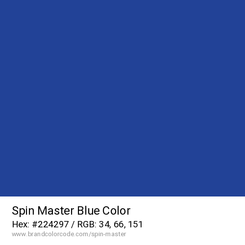 Spin Master's Blue color solid image preview