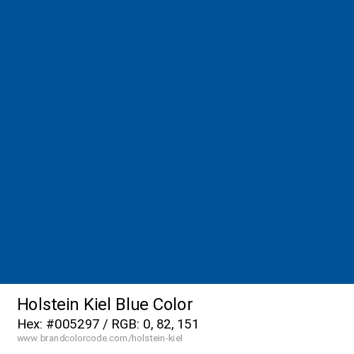 Holstein Kiel's Blue color solid image preview