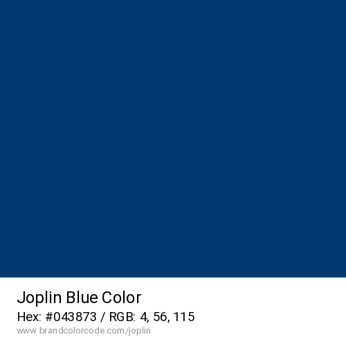 Joplin's Blue color solid image preview