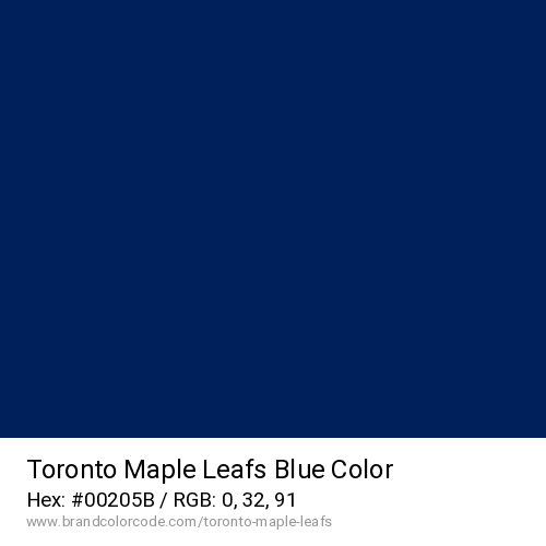 Toronto Maple Leafs's Blue color solid image preview