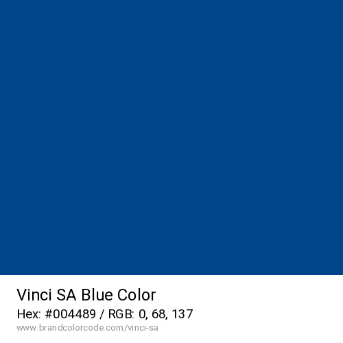 Vinci SA's Blue color solid image preview