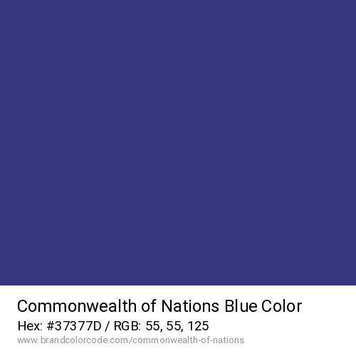 Commonwealth of Nations's Blue color solid image preview