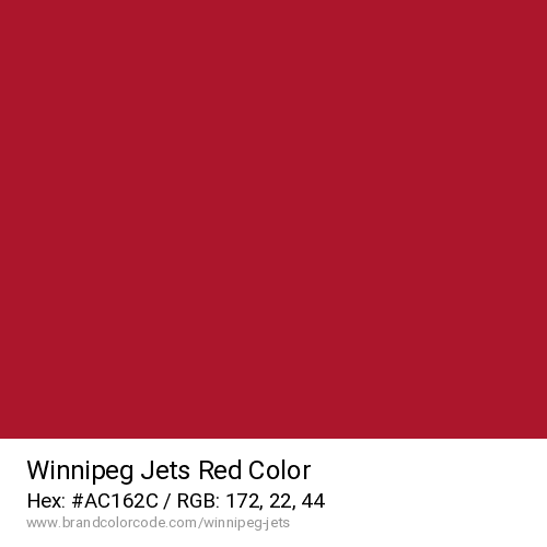 Winnipeg Jets's Red color solid image preview