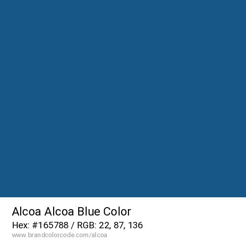 Alcoa's Alcoa Blue color solid image preview