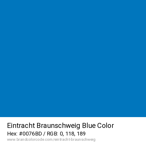 Eintracht Braunschweig's Blue color solid image preview