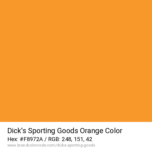 Dick’s Sporting Goods's Orange color solid image preview