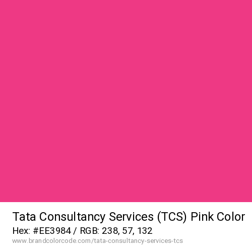 Tata Consultancy Services (TCS)'s Pink color solid image preview