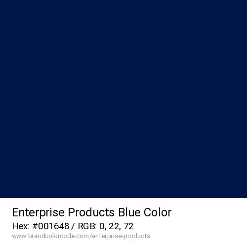 Enterprise Products's Blue color solid image preview