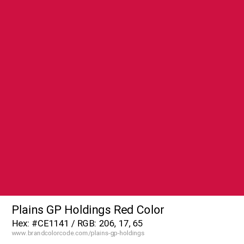 Plains GP Holdings's Red color solid image preview