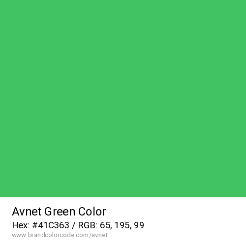 Avnet's Green color solid image preview