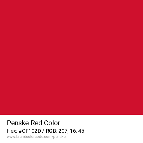 Penske's Red color solid image preview