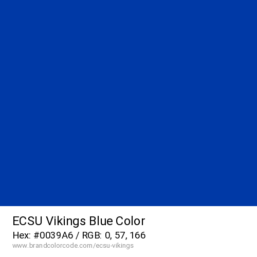ECSU Vikings's Blue color solid image preview