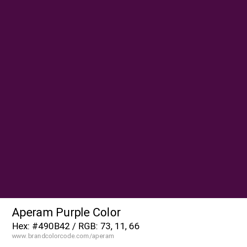Aperam's Purple color solid image preview