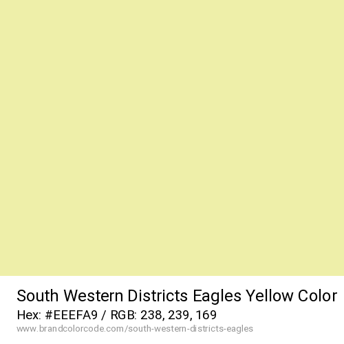 South Western Districts Eagles's Yellow color solid image preview
