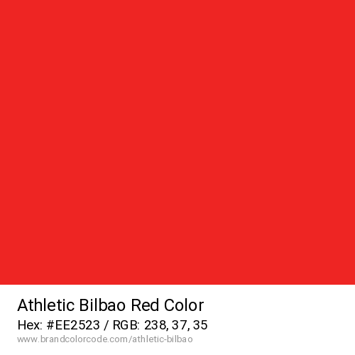 Athletic Bilbao's Red color solid image preview