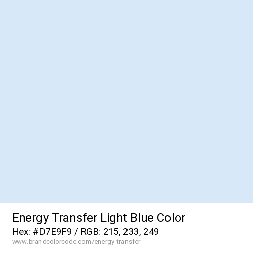 Energy Transfer's Light Blue color solid image preview