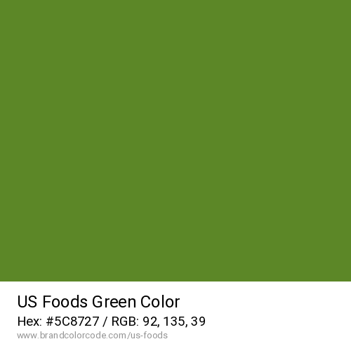 US Foods's Green color solid image preview
