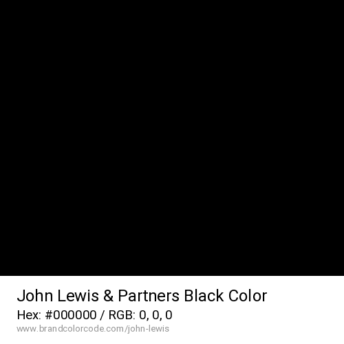 John Lewis & Partners's Black color solid image preview