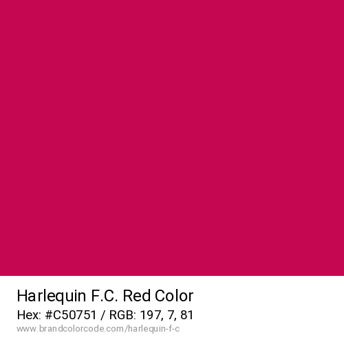 Harlequin F.C.'s Red color solid image preview
