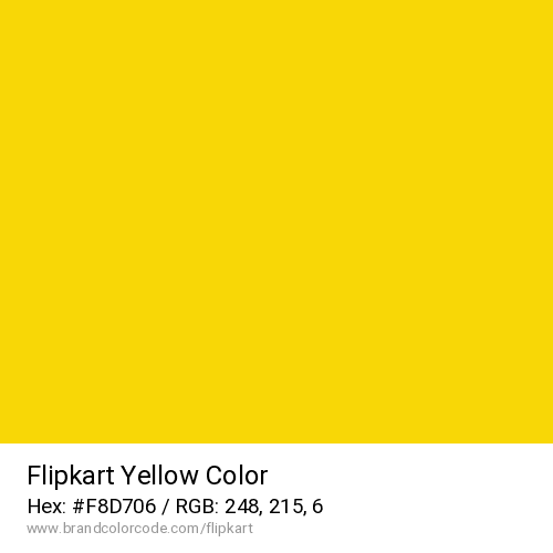 Flipkart's Yellow color solid image preview