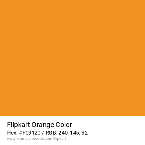 Flipkart's Orange color solid image preview