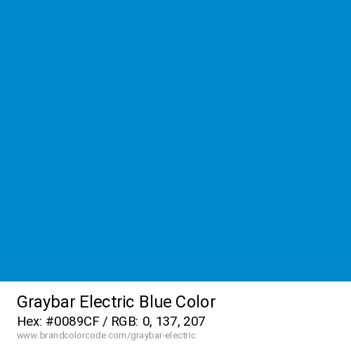 Graybar Electric's Blue color solid image preview
