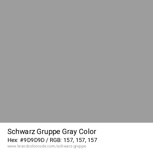 Schwarz Gruppe's Gray color solid image preview