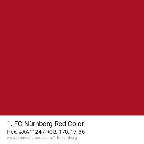 1. FC Nürnberg's Red color solid image preview
