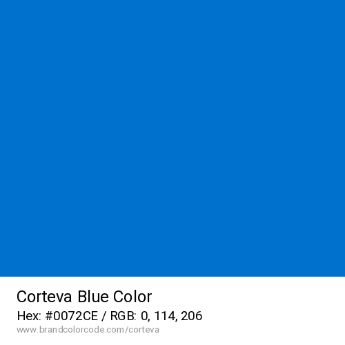 Corteva's Blue color solid image preview
