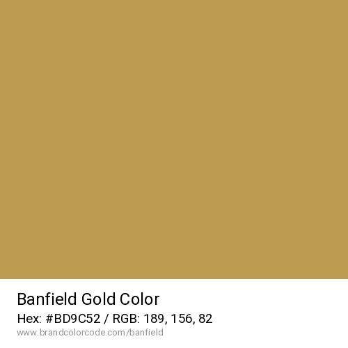Banfield's Gold color solid image preview