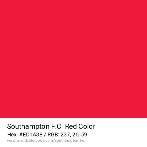 Southampton F.C.'s Red color solid image preview