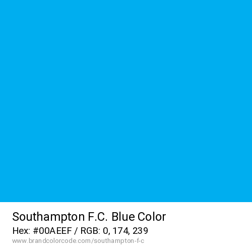 Southampton F.C.'s Blue color solid image preview