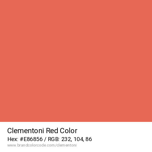 Clementoni's Red color solid image preview
