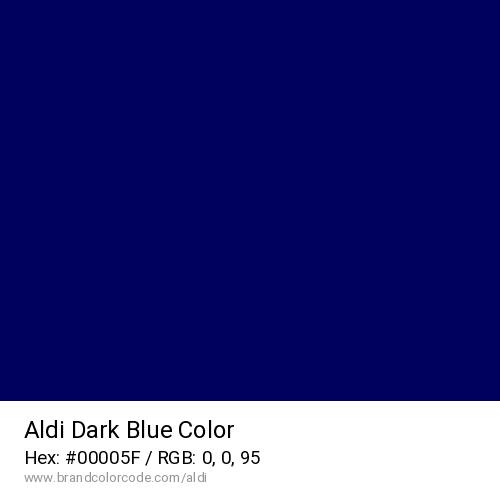 Aldi's Dark Blue color solid image preview