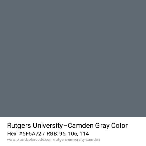 Rutgers University–Camden's Gray color solid image preview