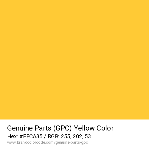 Genuine Parts (GPC)'s Yellow color solid image preview