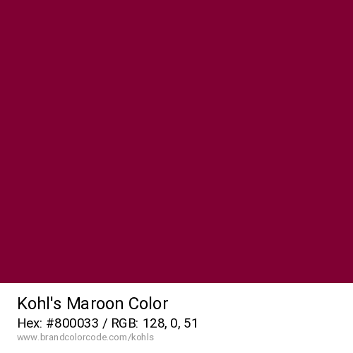 Kohl’s's Maroon color solid image preview