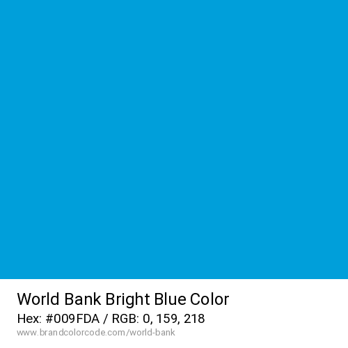 World Bank's Bright Blue color solid image preview