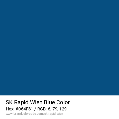 SK Rapid Wien's Blue color solid image preview